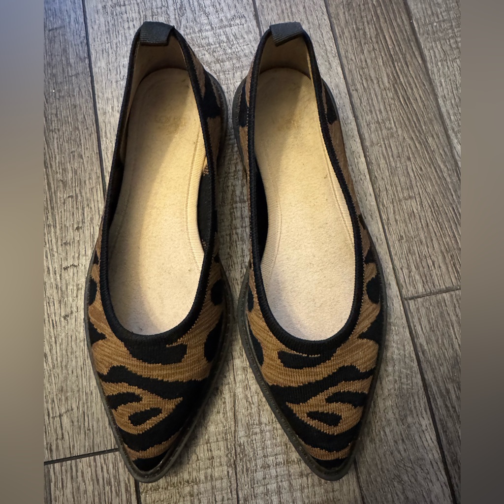 Louise Et Cie Leopard Print Flats